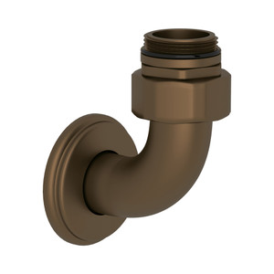 Bottom Return Elbow for Exposed Thermostatic Valves - English Bronze | Model Number: U.5398EB - Product Knockout