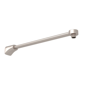 DISCONTINUED-Hoxton 15 9/16 Inch Overhead Wall Mount Shower Arm - Satin Nickel | Model Number: U.5472STN - Product Knockout