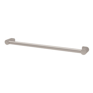 DISCONTINUED-Hoxton Wall Mount 24 Inch Single Towel Bar - Satin Nickel | Model Number: U.6464STN - Product Knockout