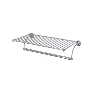Edwardian™ Wall Mount Towel Shelf - Polished Chrome | Model Number: U.6961APC