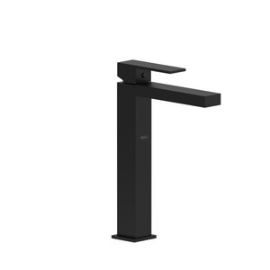 Kubik Single Handle Tall Bathroom Faucet  - Black | Model Number: UL01BK - Product Knockout