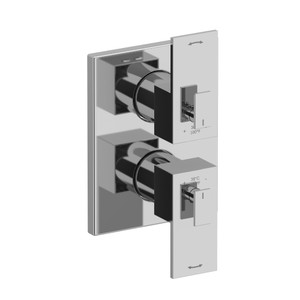 DISCONTINUED Kubik™ 3/4" Therm & Pressure Balance Multi-Function System - Chrome | Model Number: US83C