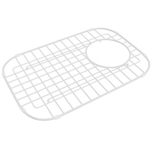 Grille pour éviers de cuisine 6337 et 6339 à petite vasque - Blanc  | Numéro de modèle: WSG6327SMWH - Produit épuisé