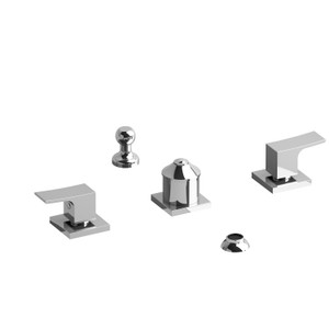 DISCONTINUED Zendo™ Two Handle Deck Mount Bidet - Chrome | Model Number: ZO09C