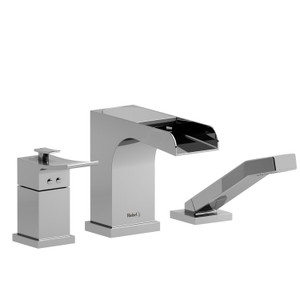 DISCONTINUED Zendo™ 3-Hole Deck Mount Tub Filler With Trough - Chrome | Model Number: ZOOP17C