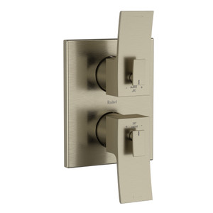 DISCONTINUÉ Système multifonction à pression équilibrée et thermostatique 3/4 po Zendo™ - Nickel brossé | Numéro de modèle: ZOTQ83BN