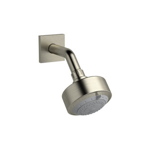 DISCONTINUED 4" 3-Function Showerhead With Arm - Brushed Nickel | Model Number: 346BN-15