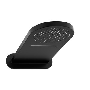 Rain And Cascade Shower Head - Black | Model Number: 406BK - Product Knockout
