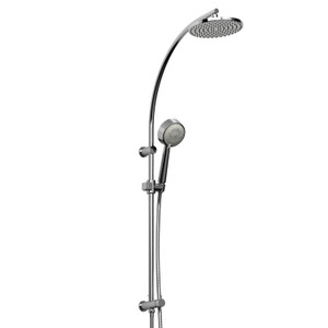 DISCONTINUED DUO shower system With built-in supply - Chrome | Model Number: 4226C