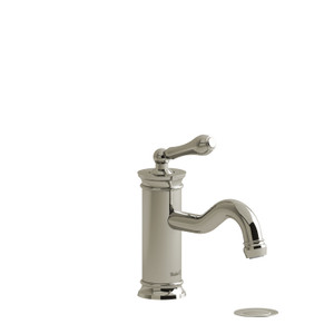 DISCONTINUED Single hole lavatory faucet - Polished Nickel | Model Number: AS01PN-10