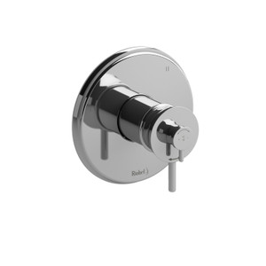 DISCONTINUED-Antico 3-Way Type T/P (Thermostatic/Pressure Balance) Coaxial Complete Valve - Chrome | Model Number: AT45C - Product Knockout