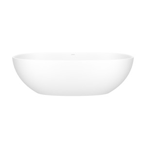 Barcelona 71" x 34" Freestanding Soaking Bathtub With Void - Standard White (Matte) | Model Number: BA3M-N-SM-NO