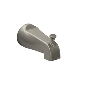 DISCONTINUED-Wall Mount Tub Spout - Brushed Nickel | Model Number: BR81BN - Product Knockout