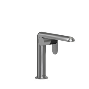 Ciclo Single Hole Bathroom Faucet - Brushed Chrome and Black | Model Number: CIS00BCBK-05 - Product Knockout