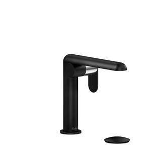 Ciclo Single Hole Bathroom Faucet - Black and Chrome | Model Number: CIS01BKC-05 - Product Knockout