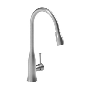 Edge Kitchen Faucet With Spray 1.0Gpm (3.7L/Min) - Stainless Steel | Model Number: ED101SS-10 - Product Knockout