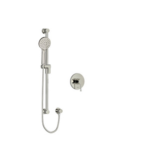 DISCONTINUÉ Type P (pression équilibrée) EXTENSION de douche en PEX - Nickel poli  | Numéro de modèle: EDTM54PN-EX
