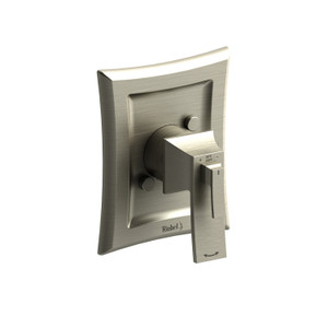 DISCONTINUED 2-way no share Type T/P (thermostatic/pressure balance) coaxial complete valve - Brushed Nickel | Model Number: EF44BN