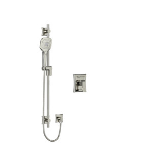 DISCONTINUÉ Type P (pression équilibrée) EXTENSION de douche en PEX - Nickel poli  | Numéro de modèle: EF54PN-EX