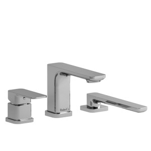 Equinox 3-Piece Deck-Mount Tub Filler With Hand Shower - Chrome | Model Number: EQ10C - Product Knockout