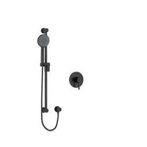 Ensemble de douche à pression équilibrée - Noir | Numéro de modèle: GS54BK-EX