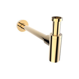 DISCONTINUED-Vessel Sink Bottle Trap - Polished Brass | Model Number: K-22-PB - Product Knockout