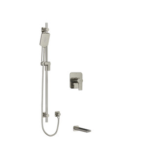 Fresk Shower Kit 1244 - Brushed Nickel | Model Number: KIT1244FRBN - Product Knockout