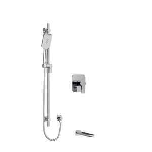 DISCONTINUED Fresk Shower Kit 1244 - Chrome | Model Number: KIT1244FRC-EX