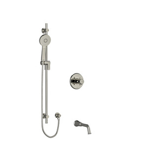 DISCONTINUED Shower Kit 1244 - Polished Nickel | Model Number: KIT1244MMRD+PN-SPEX