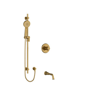 DISCONTINUED Shower Kit 1244 - Brushed Gold | Model Number: KIT1244MMRDXBG