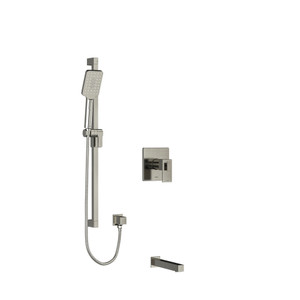 Kubik Shower Kit 1244 - Brushed Nickel | Model Number: KIT1244USBN-EX - Product Knockout