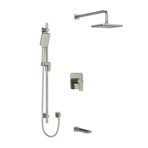 Fresk Shower Kit 1345 - Brushed Nickel | Model Number: KIT1345FRBN-6-EX - Product Knockout