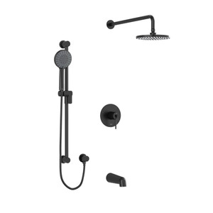 DISCONTINUED GS Shower Kit 1345 - Black | Model Number: KIT1345GSBK-6