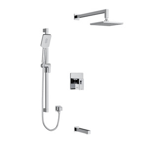 Kubik Shower Kit 1345 - Chrome | Model Number: KIT1345USC-EX - Product Knockout