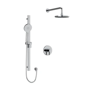 DISCONTINUÉ Système coaxial à 2 voies type t/p (thermostatique/pression équilibrée) 1/2 po Paradox avec douchette et tête de douche - Chrome | Numéro de modèle: KIT323PXTMC-SPEX