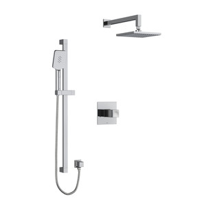 DISCONTINUED-Reflet Type T/P (Thermostatic/Pressure Balance) 1/2 Inch Coaxial 2-Way System With Hand Shower And Shower Head - Chrome | Model Number: KIT323RFC-EX - Product Knockout