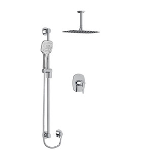 DISCONTINUED-Venty Type T/P (Thermostatic/Pressure Balance) 1/2 Inch Coaxial 2-Way System With Hand Shower And Shower Head - Chrome | Model Number: KIT323VYC-6 - Product Knockout