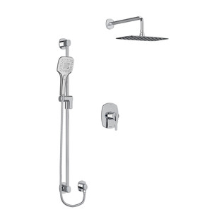 Venty Type T/P (Thermostatic/Pressure Balance) 1/2 Inch Coaxial 2-Way System With Hand Shower And Shower Head - Chrome | Model Number: KIT323VYC-6-EX - Product Knockout