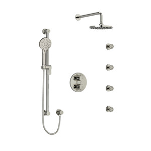 DISCONTINUED Shower Kit 446 - Polished Nickel | Model Number: KIT446EDTM+PN-6
