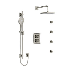 Eiffel Shower Kit 446 - Brushed Nickel | Model Number: KIT446EFBN - Product Knockout