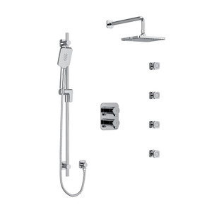 DISCONTINUED Fresk Shower Kit 446 - Chrome | Model Number: KIT446FRC-6