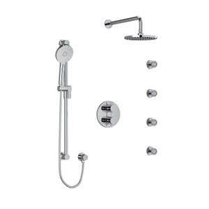 DISCONTINUÉ Ensemble de douche 446 - Chrome | Numéro de modèle: KIT446RUTM+C