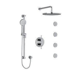 DISCONTINUED Edge Shower Kit 483 - Chrome | Model Number: KIT483EDTMC