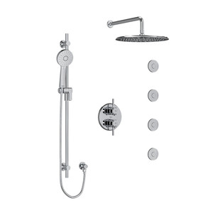 Ensemble de douche 483 Momenti - Chrome avec poignées à levier  | Numéro de modèle: KIT483MMRDLC - Produit épuisé