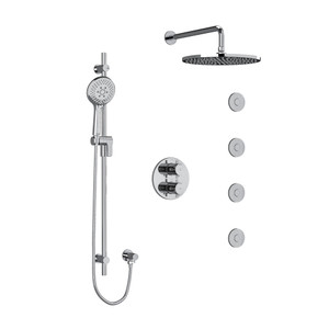 DISCONTINUED Pallace Shower Kit 483 - Chrome | Model Number: KIT483PATM+C