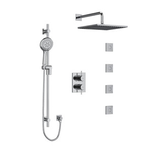 DISCONTINUED Pallace Shower Kit 483 - Chrome | Model Number: KIT483PATQC-6
