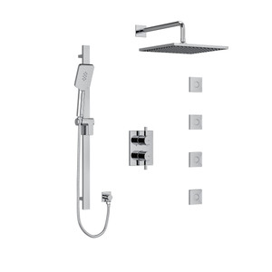 DISCONTINUED Profile Shower Kit 483 - Chrome | Model Number: KIT483PFTQC-6
