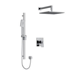 Premium Type T/P (Thermostatic/Pressure Balance) 1/2 Inch Coaxial 2-Way System With Hand Shower And Shower Head - Chrome | Model Number: KIT5123C - Product Knockout