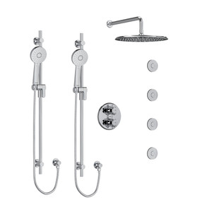 DISCONTINUED Momenti Shower Kit 783 - Chrome | Model Number: KIT783MMRD+C