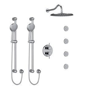 DISCONTINUED Retro Shower Kit 783 - Chrome | Model Number: KIT783RTC